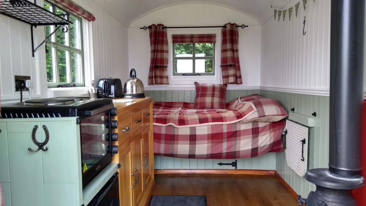 Shepherd'S Lodge - Shepherd'S Hut With Devon Views For Up To Two People And One Dog Wrangaton Buitenkant foto