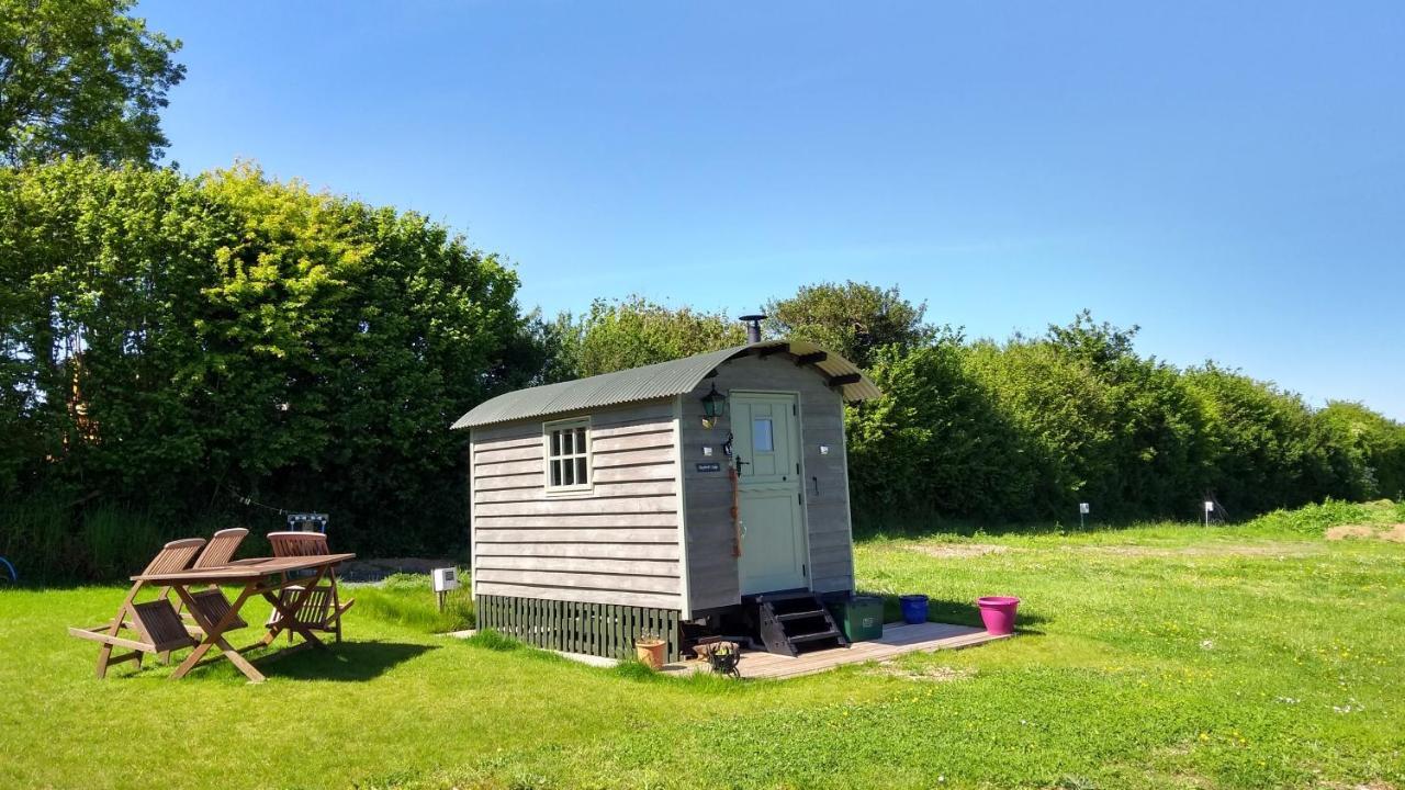 Shepherd'S Lodge - Shepherd'S Hut With Devon Views For Up To Two People And One Dog Wrangaton Buitenkant foto